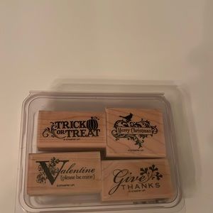 Stampin’Up (Retire) “Holiday Best” Stamp Set